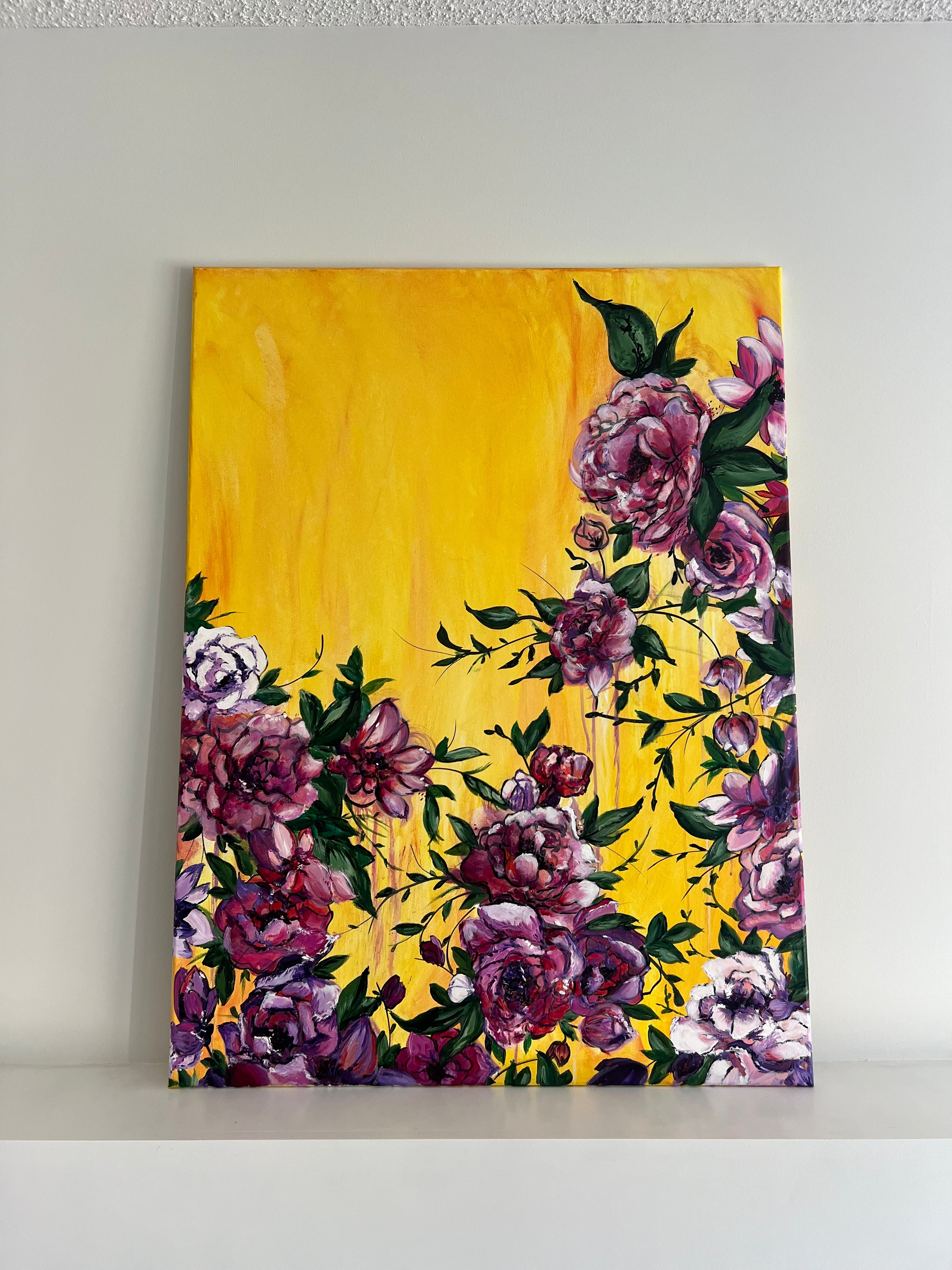 Peony Punch - Original Art Work