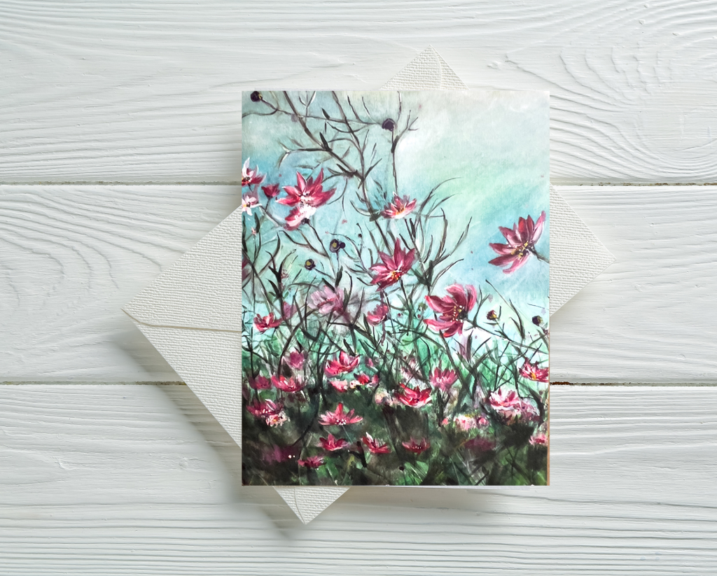 Art Greeting Card Set — Premium Stock