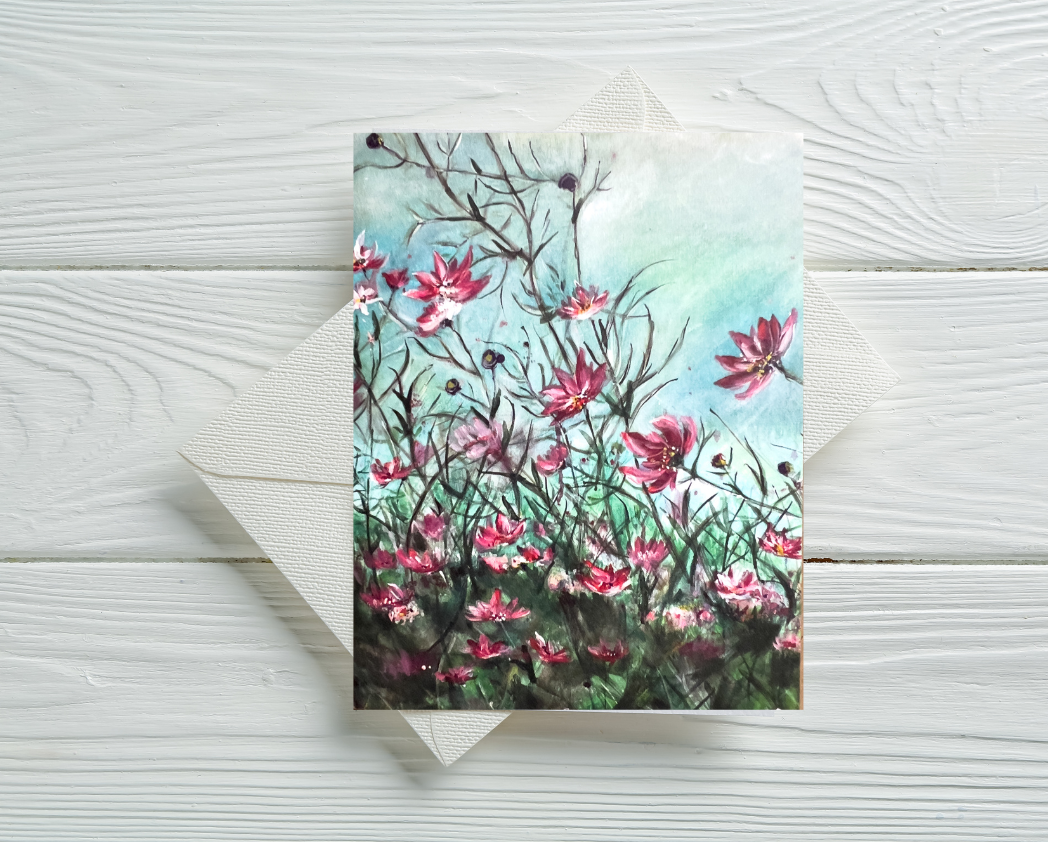 Art Greeting Card Set — Premium Stock